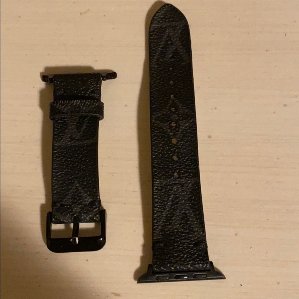 Recycled Louis Vuitton Apple Watch band